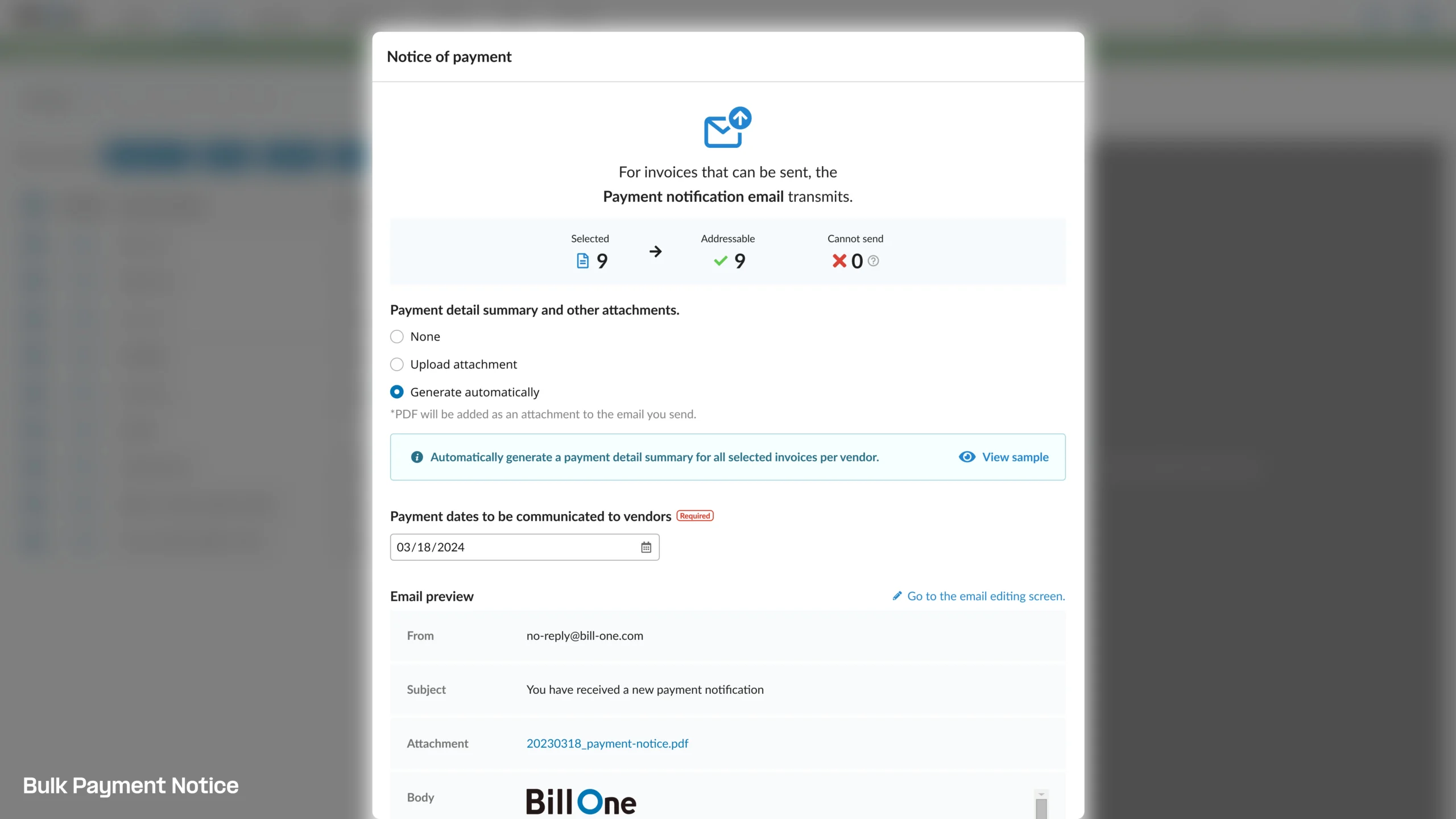 PaymentNotice